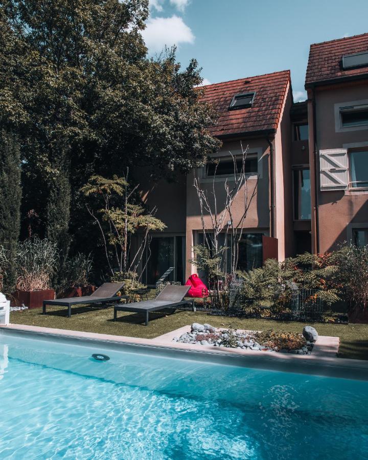 La Ronde Des Bois - Romance Et Bien Etre - Jacuzzi Privatif-Piscine-Patio Mellecey المظهر الخارجي الصورة